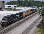 SB freight is clear to get into the yard